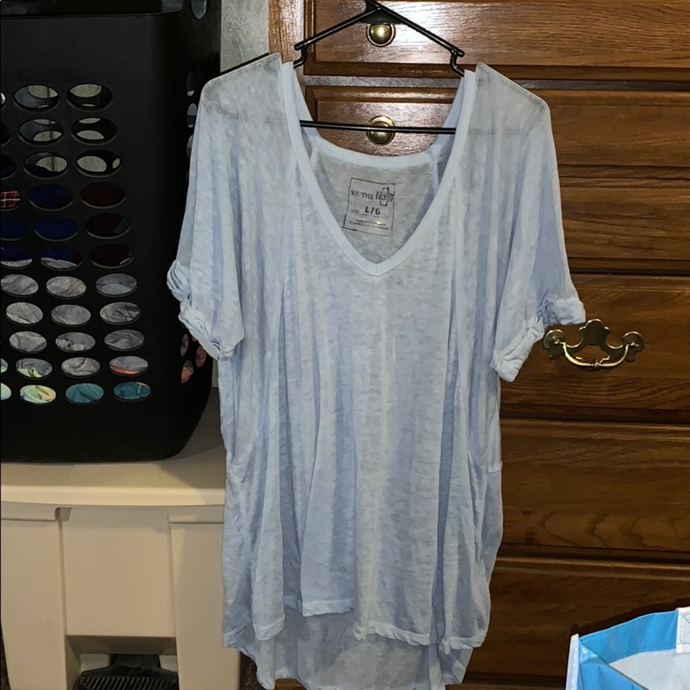 Oversized vneck